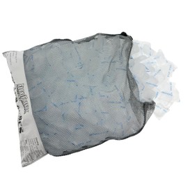 Cooler Cubes 8 lb Bag of Ice - Refreezable Reusable Ice Cubes