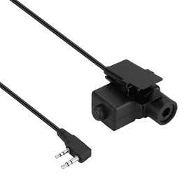 BAOFENG Tactical Headsets Interface, U94 Ptt Cable for UV5R Ptt BAOFENG UV5R Z Tactical Noise Reduce Headsets