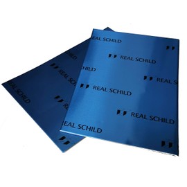 REAL SCHILD Super Vibration Control Sheet (REAL SCHILD) High Performance Vibration Control Material Half Size (300mm x 200mm x 1.9mm) 2-piece Set [Deadening & Soundproofing Workshop]