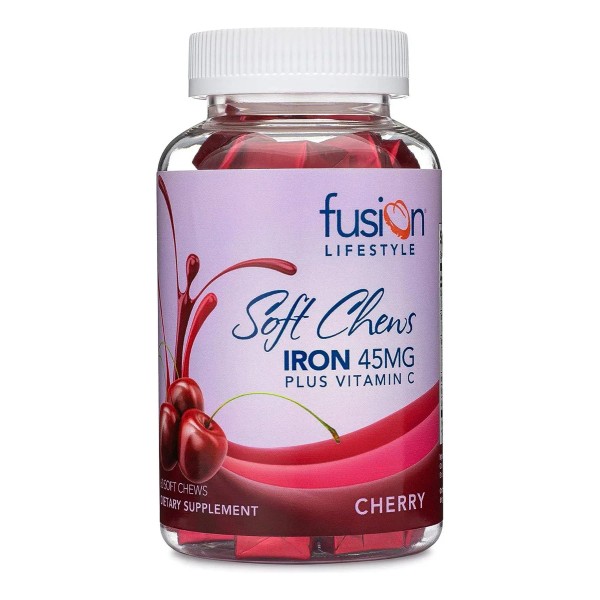 Bariatric Fusion® Cherry Bariatric Iron Soft Chew with Vitamin C