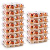 NPLUX 12 Count Cupcake Containers 12 Pack Cupcake Holders with