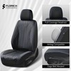 FLORICH Automotive Front Seat Covers for Cars, Leather Car Seat