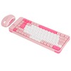 Keyboard and Mouse Combo 84 Keys QWERTY Layout USB Receiver