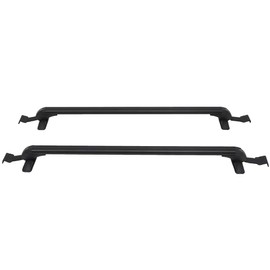 SCITOO Roof Rack Cross Bars Baggage Carrier Universal 48" Window Frame Black 2 Pcs Roof Top Rack Luggage Carrier