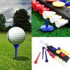 Plastic Golf Tees Golf Tee Holder with 12 Golf Tees