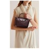 fuvezix Crossbody Bag for Women Mini Woven Bag Leather Women's