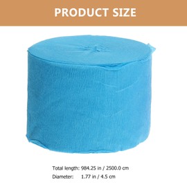 Operitacx Christmas Crinkle Paper Rolls 8 Pack Streamers for Party Wall Decorations