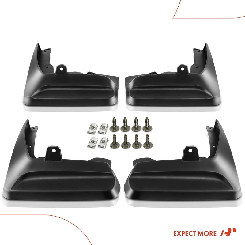 A-Premium Mud Flaps Compatible with Toyota Sienna 2011-2017 Van, No