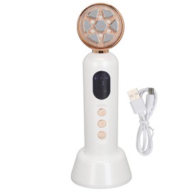 RF Face Beauty Machine 5 Gears Promote Collagen Microcurrent Skin Rejuvenation Device White