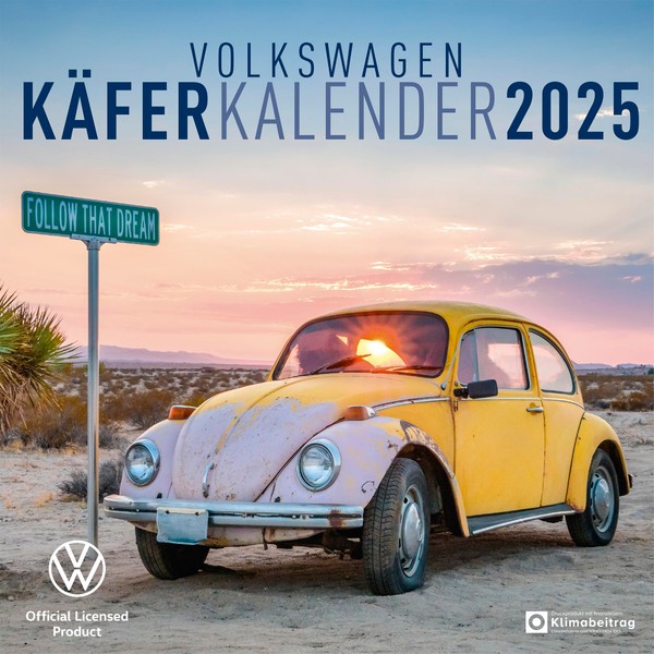 arti promotion - Volkswagen Beetle Calendar 2025 Brochure Calendar, 30