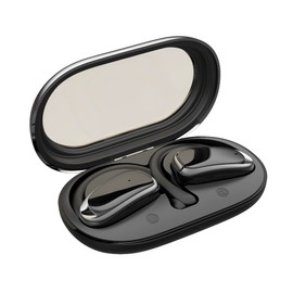 Futurtecer Open Ear Bluetooth 5.4 Earbuds with Earhook | 36H Playtime | IP54 Waterproof | Stereo Sound Wireless Earphones for Sports, Running, and Workouts (Black)