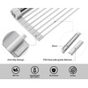 Surpahs Roll-Up Dish Drying Rack, Warm Gray, 20.5" x 13.1",