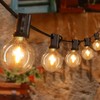 Ollny 150FT Outdoor String Lights, Waterproof Connectable Shatterproof Outside Light
