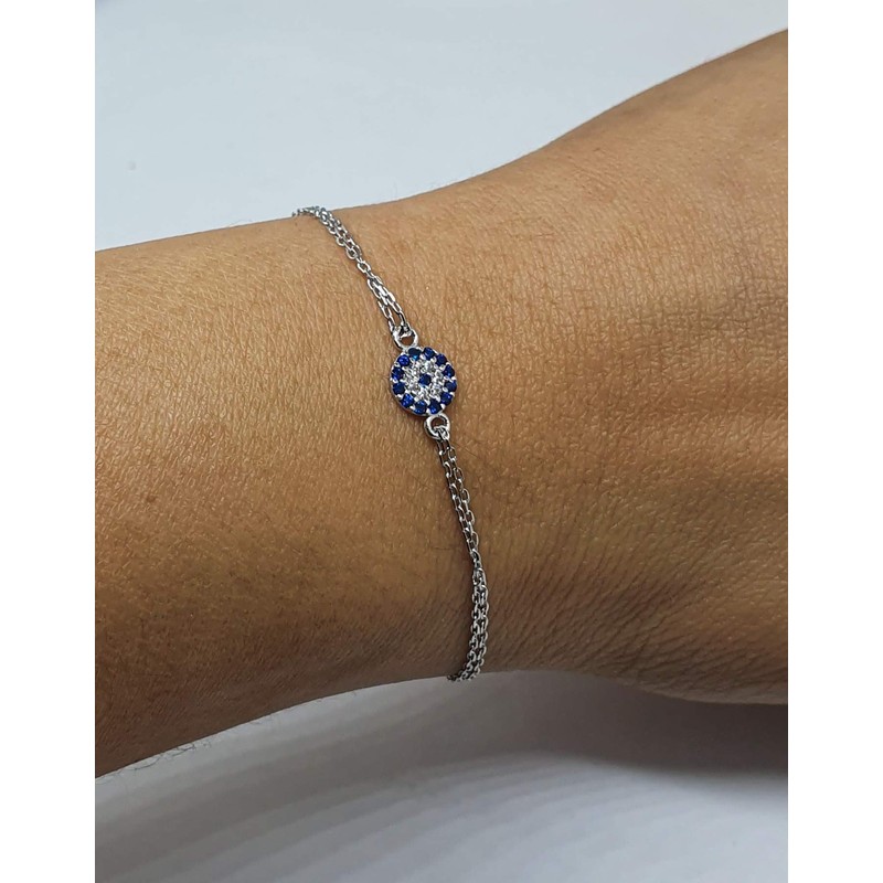 MYSTIC JEWELS by Dalia - Bracelet with Small Turkish Eye