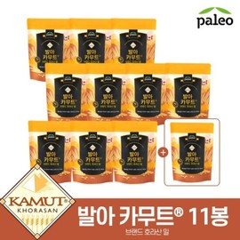 Paleo Sprouted Akamut Khorasan Wheat 10 Packs + 1 Pack / 팔레오 발아카무트 호라산밀10팩+1팩