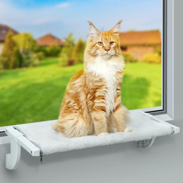 Sunhoo Cat Window Perch Hammock Kitty Bed for Windowsill Bedside