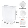 RomanticBaking 50 Pack 3.5"x 2.4"x 1.38"Clear Rice Krispie Treat Boxes