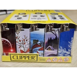 Clipper Butane Refillable LIgher  50 Pack