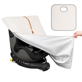 Child Seat, Heat Shielding Cover, Sun Cover, UV Protection, Cooling Material, Sunshade, Aftermarket Baby Seat, Junior Seat, Machine Washable, Compact Storage, Stroller Carrying, Summer Outings