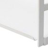 Nitori 2111200000221 Hanging Cabinet Seasoning Pot Rack, White
