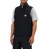 Carhartt Carhartt Men's Sherpa Lined Mock-Neck Vest, Black, Medium