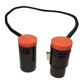 Milestock Low-Profile 3-Pin XLR Female to XLR Male Adjustable-Angle Cable for Sound Devices 302, 552, 633, 688, 788T Mixer, Zaxcom, Zoom F8 Recorder and More, 20-Inches, Red