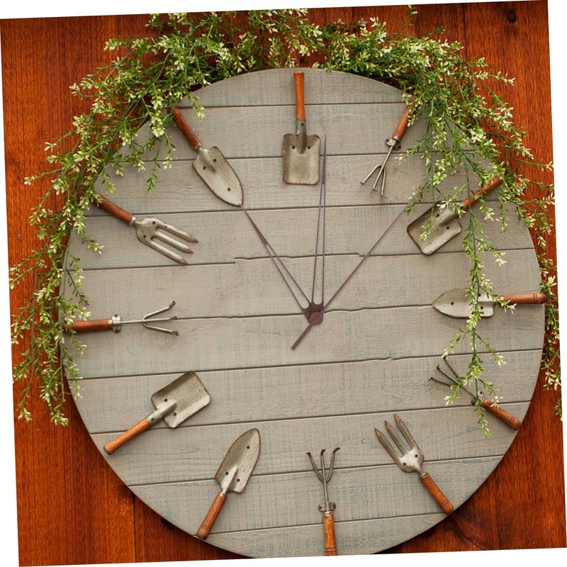 GRIRIW 5 Sets Cross Stitch Sleeve Clock Repair Tools Wooden