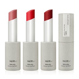 Breath 37 SU:M 37 Degree Skin-Stay Glossy Vegan Color Lip Balm 4.2g Rose Coral Coloring Moisturizing Lip Care Red {SU5329} / 숨 37도 스킨-스테이 글로시 비건 컬러 립밤 4.2g 로즈 코랄 발색 수분 촉촉 립케어 레드 {SU5329}