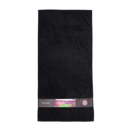 FC Bayern München Allianz Arena Hand Towel, Bath Towel (Bath Towel 140 x 70 cm, Black)