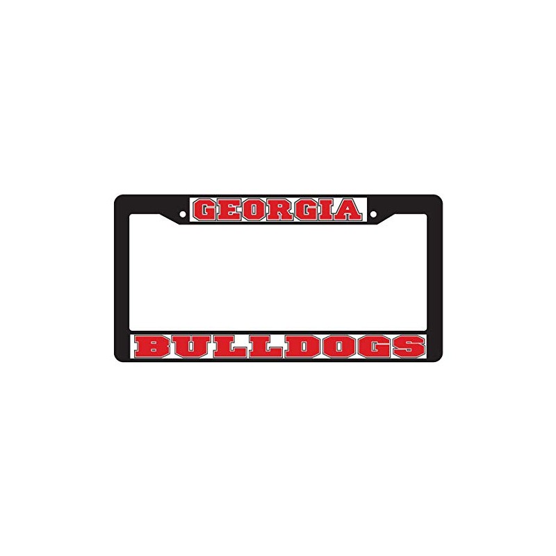 Georgia Bulldogs Plate Frame (Black Plate Frame GA Bulldogs (04333))