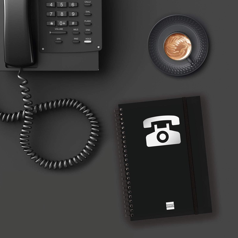 Finocam Black Phonebook