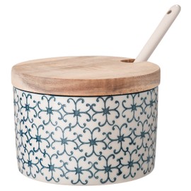 Bloomingville Kristina Salt Pot with Spoon