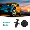 ACROPIX Plastic Push Rivets Trim Clips Car Bumper Fender Universal