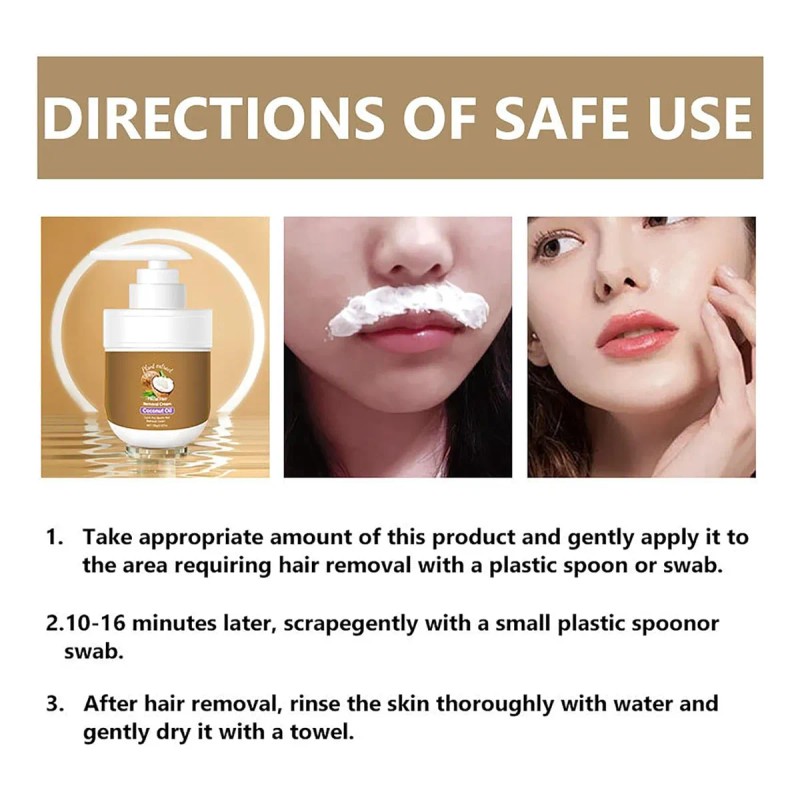 Crema Depilatoria Facial, Crema Depilatoria Facial De Coco P
