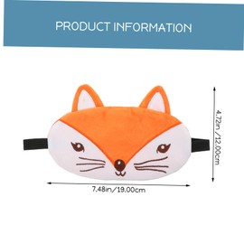 OHPHCALL 2pcs Cartoon Fox Eyes Bedtime Eye Eye Cream Sleep Mask Cool Gas Mask Under Eye Mask Eye Sleep Eye Mask Mask Comfortable Sleeping Mask Super Soft