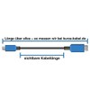 VGA Monitor Cable 50 cm Black