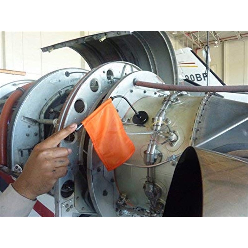 Ready for Test Flag with Magnetic Base and Flexible Flag