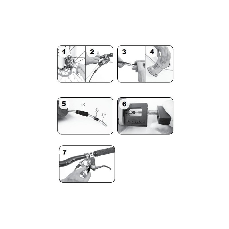 Jagwire Pro Quick-Fit Hydraulic Brake Connector Kit MTB