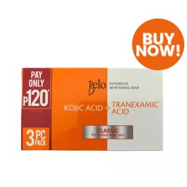Belo Intensive Whitening Bar Kojic Acid + Tranexamic Acid (3 bars x 65 g)
