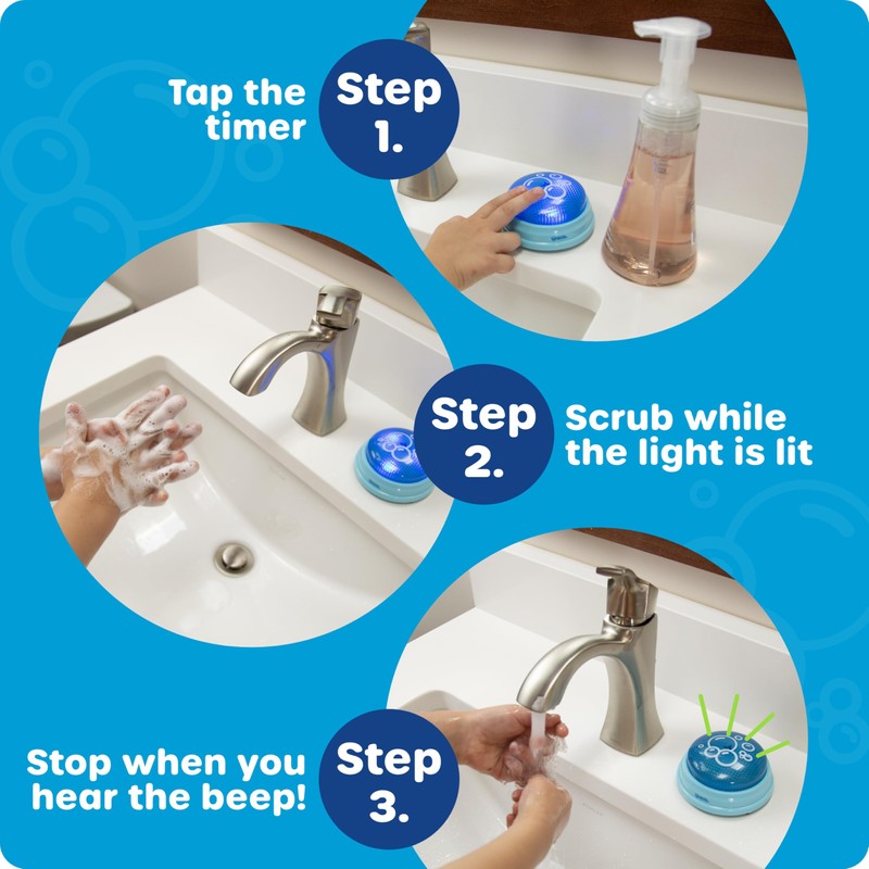 Learning Resources 20 Second Handwashing Timer - Visual Timer for
