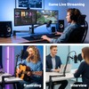 CAHAYA Desk Mount Mic Arm, Low Profile Boom Stand for