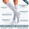 4 Pairs Compression Socks for Women and Men-Circulation Best Support