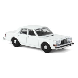 Truck 1/64 1980-89 Dodge Diplomat, Blank White, Hot Pursuit, GLT43006-BLANK