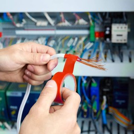 ATERET Black Electrical Tape I 60' x 3/4" x 0.07" I 20 Roll Pack I Waterproof, Flame Retardant, Strong Rubber Based Adhesive, UL Listed I Rated for Max. 600V and 80°C Use