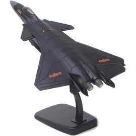 Fuwraixis 1/72 China J-20 Metal Die Cast Bomber Model, Alloy Aircraft Simulation Model, Can Be Used for Collection or Gifts