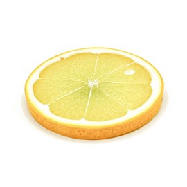 HOKUSHIN TRADING MK0367 Golf Marker Food Sample Marker with Cap Clip Lemon Slice