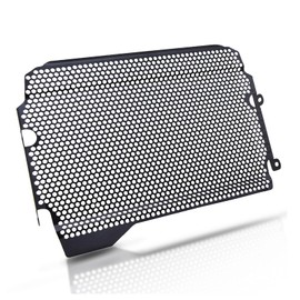 MZ-STORE MT07 Motorbike Radiator Grille Guard Aluminum Protection Cover for MT-07 MT 07 MT07 2018-2024 YZF R7 2022 2023 2024-Black