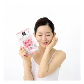 SoluMiesete 솔루미에스테 2스텝 탄력윤광 마스크팩 다마스크장미 극세사시트 Solumiesthe 2-Step Elasticity Radiance Mask Pack Damask Rose Microfiber Sheet