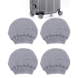Luggage Wheel Covers - 4X Luggage Suitcase Wheels Socks,Scratch-Proof Carry On Supplies for Indoor Business Trip Vacation Long Day