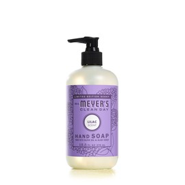 MRS. MEYER'S CLEAN DAY MRS. MEYER'S CLEAN DAY Hand Soap, Made with Essential Oils, Biodegradable Formula, Lilac, 12.5 fl. oz